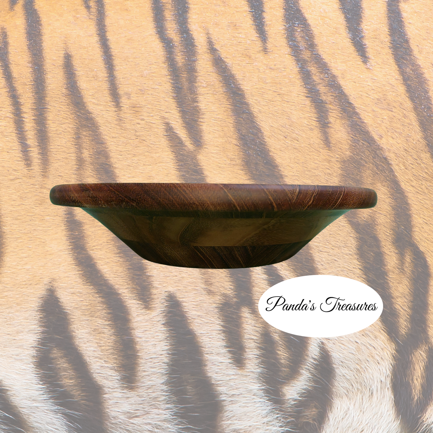 Tiger Wood Fruit Bowl